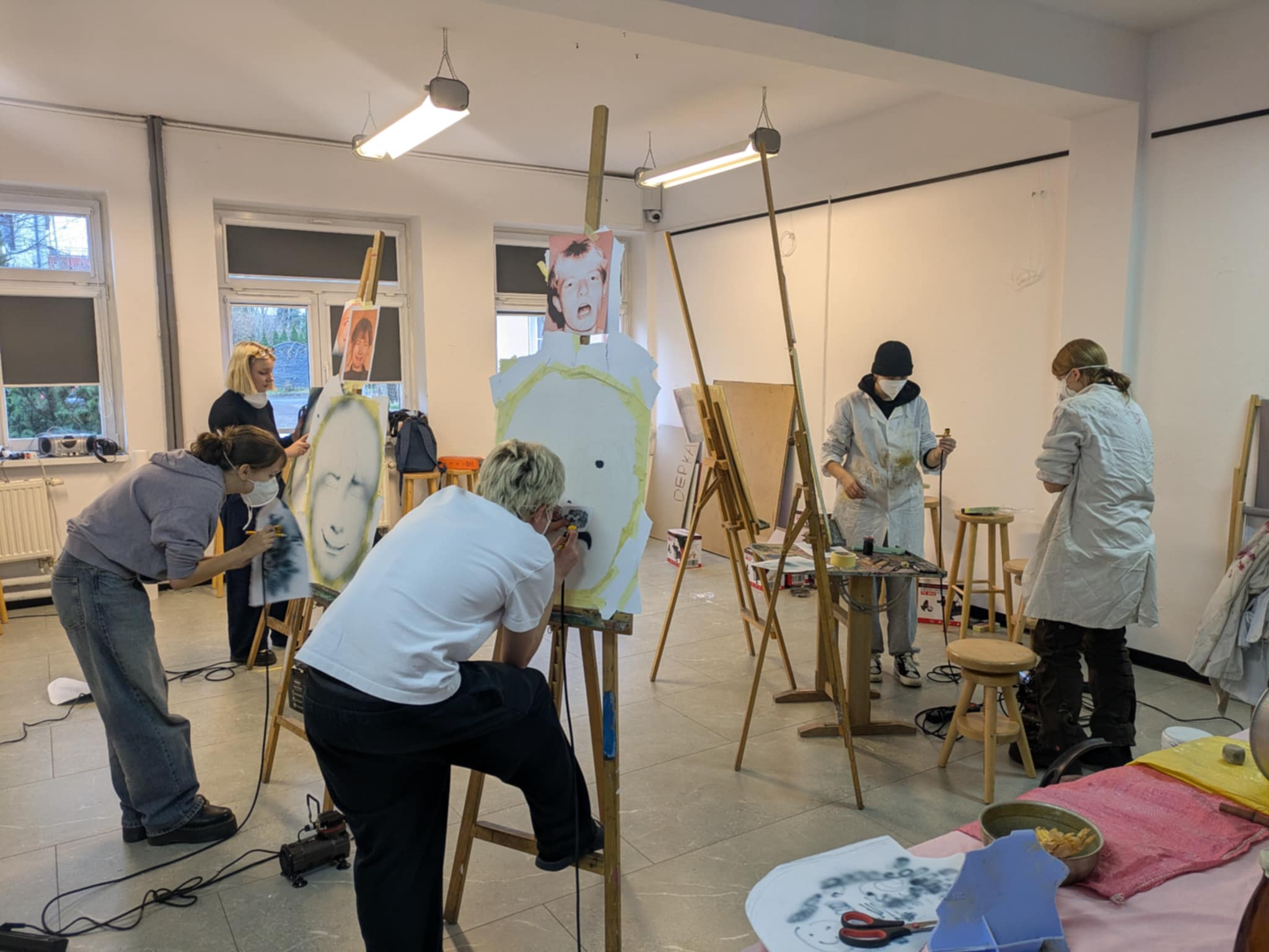 Autoportret aerografem